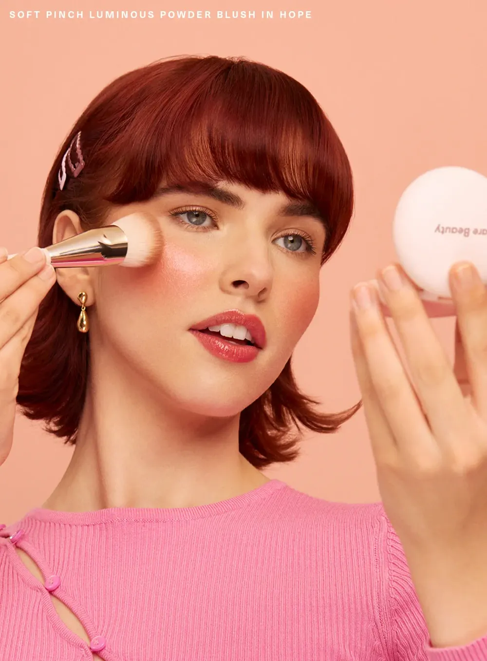 Румяна-хайлайтер RARE BEAUTY Soft Pinch Luminous Powder Blush - Hope