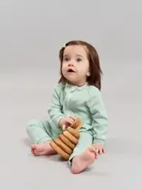 Слип на молнии "Шалфей" 0+