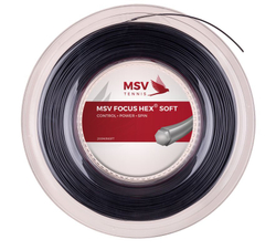 Теннисные струны MSV Focus Hex Soft (200 m) - черный