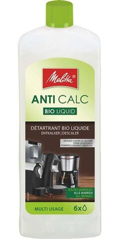 Средство для удаления известкового налета Melitta Anti Calc Bio Liquid 250 мл (Германия)