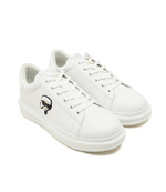 Кожаные кроссовки kapri karl nft lo lace Karl Lagerfeld - экрю(KL52530N)