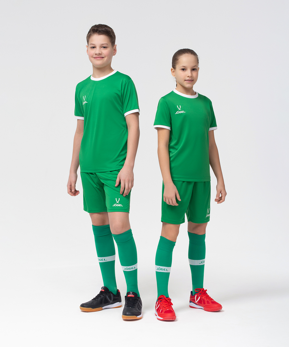 Шорты игровые CAMP Classic Shorts, зеленый/белый, детский