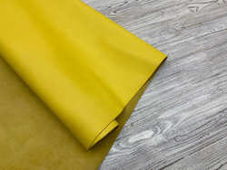 Кожа Small Grain Yellow Iris 1,3-1,5 мм натуральная