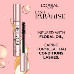 L’Oreal Paris Lash Paradise - Тушь для ресниц, удлиняющая и увеличивающая объем Intense Black, 6 ml
