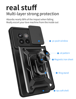 Чехол с кольцом Bumper Case для OnePlus 13R