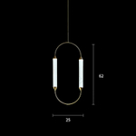 Pendant design lamp  Cirque 02 by Giopato & Coombes