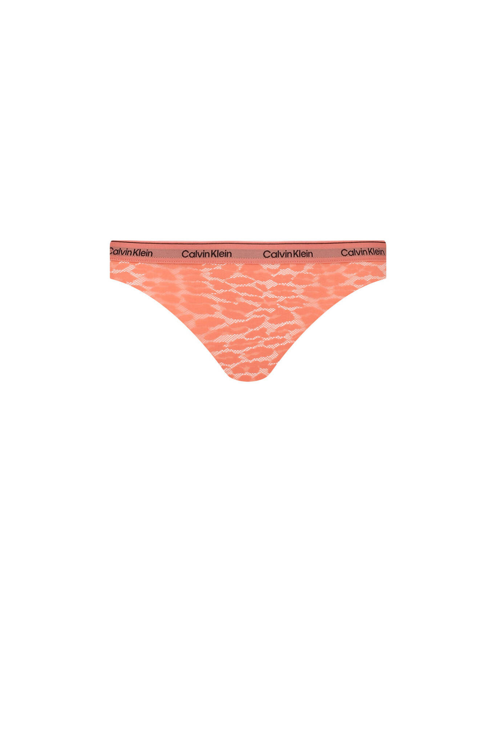 Кружевное трусики 3 пары Calvin Klein Underwear - персиковый(000QD5069E)