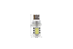 Светодиодная автомобильная LED лампа TaKiMi Premium W21W White CANBUS 12/24V