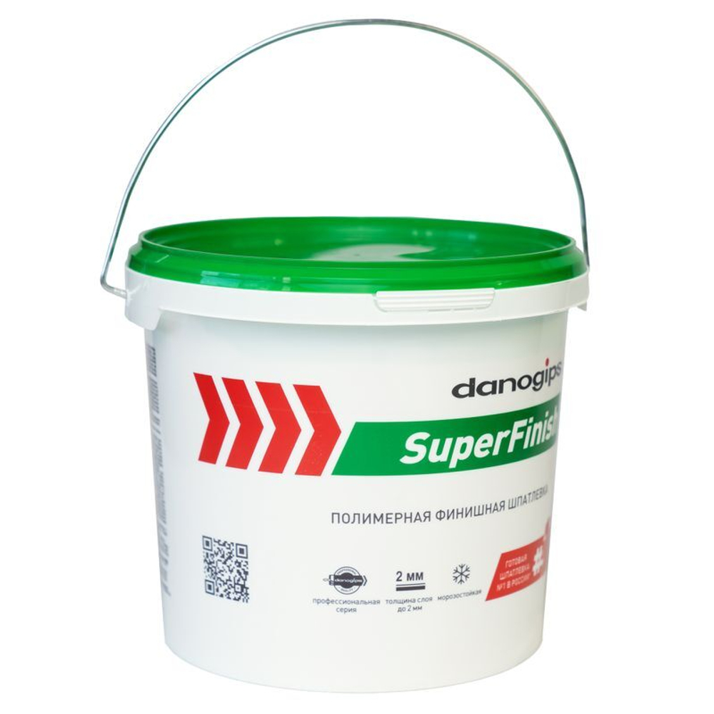 Шпатлевка полимерная универсальная Danogips Шитрок Super Finish 5 кг