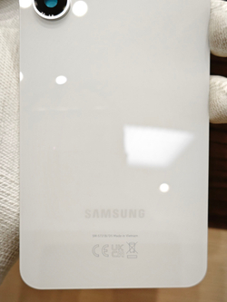 Задняя крышка ПРЕМИУМ для Samsung S24 FE S721B ( заднее стекло ) Цвет: Светло - Зелёный / Mint