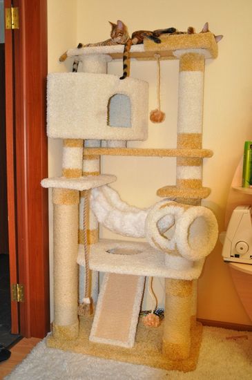 Домик когтеточка для кошки И-18