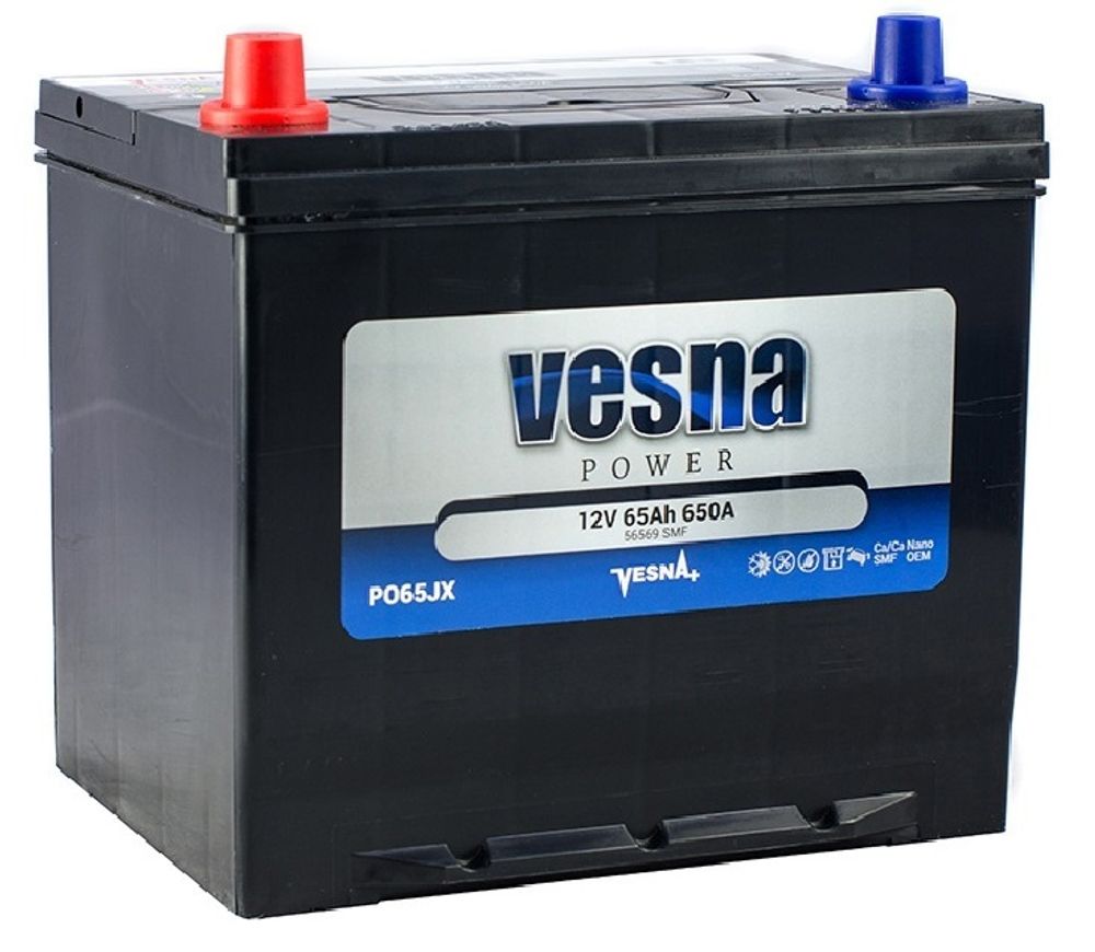 VESNA POWER JIS 6CT- 65 ( 415865 ) аккумулятор VESNA POWER JIS 6CT- 65 ( 415865 ) аккумулятор