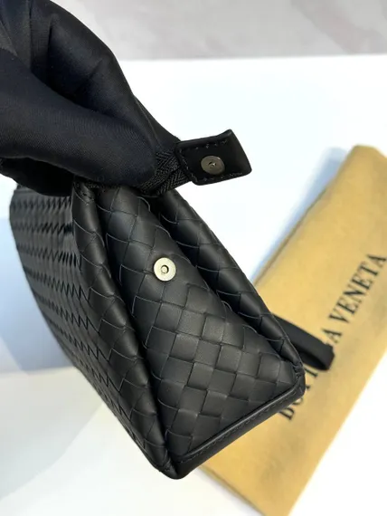 Клатч мужской Bottega Veneta Intrecciato черный