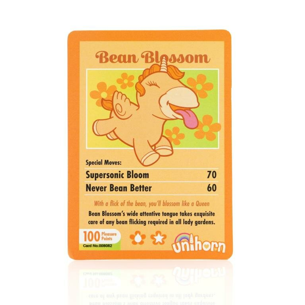 Unihorn Bean Blossom вибратор с крутящимся язычком