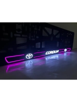 LED рамка под госномер для авто. С индивидуальным дизайном.