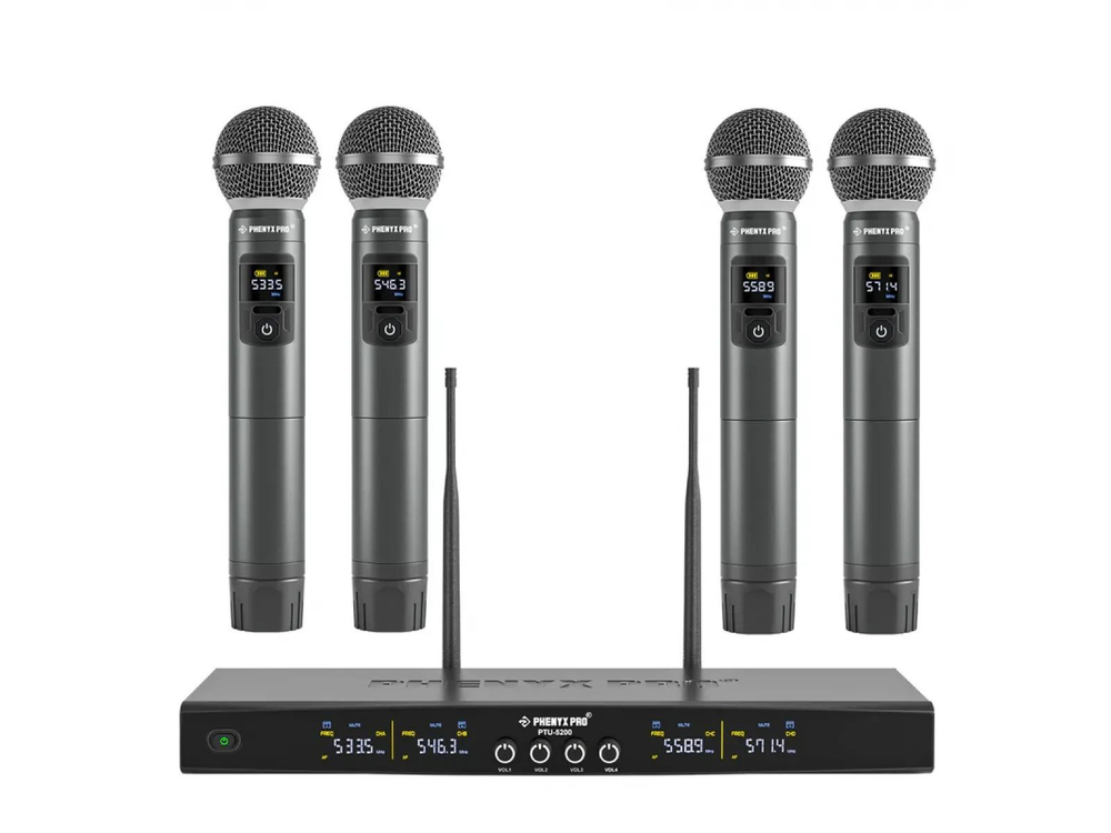 Беспроводная система микрофонов Phenyx Pro PTU-5200