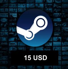 E-gift card STEAM 15USD