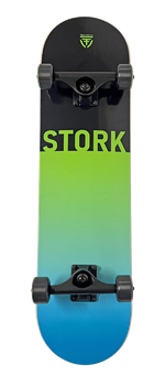 Скейтборд Tech Team Stork Green 8"