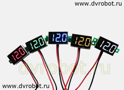 Вольтметр 0.36/DC2.7-32V/зеленый