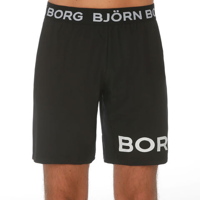Мужские теннисные шорты Björn Borg Borg Shorts Men - Black, White