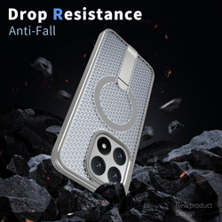 Прозрачный чехол Mesh Pro Magnetic Case для Xiaomi 15T