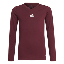 Футболка для мальчика теннисная Adidas Kids Team Base Long Sleeve - black
