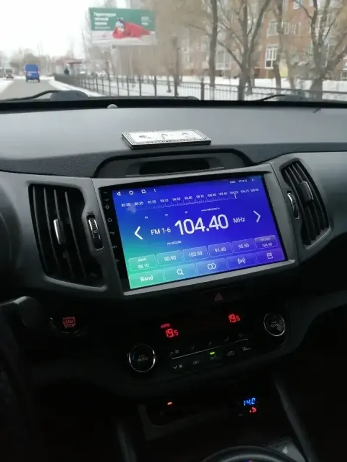 Магнитола для KIA Sportage 3 2010-2016 - FarCar S280 монитор 9.5" IPS на Android 13, CarPlay