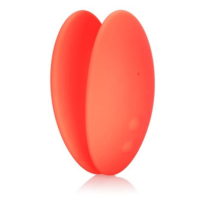 Оранжевый вибромассажер Mini Marvels Silicone Marvelous Massager (Цвет: оранжевый)
