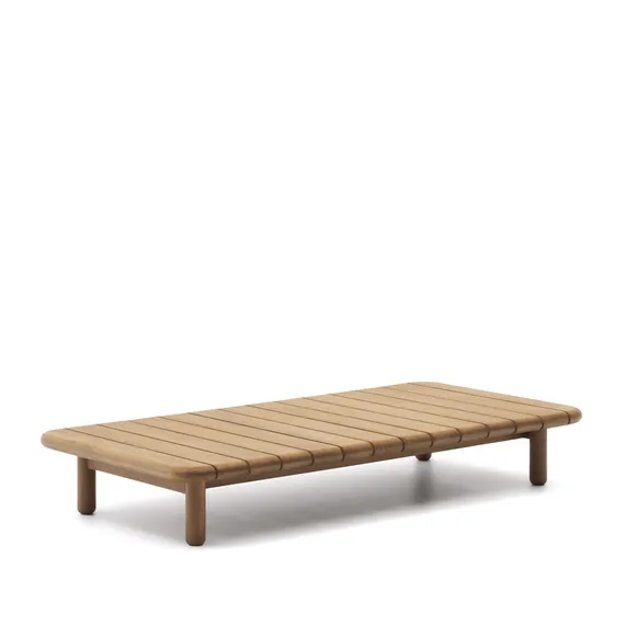 Журнальный столик Turqueta из массива тика, 140x70 см