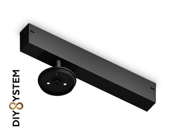 Крепёж трековый для корпуса DIY D60mm A2545 BK чёрный Magnetic 220V Ambrella