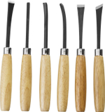 STAYER MaxCut 6 предм, набор фигурных стамесок-резцов по дереву (1832-H6)