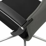 Кресло офисное BRABIX PREMIUM "Ultimate EX-801" хром, плотная двойная сетка Х2, черное/серое, 532918