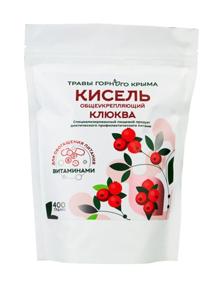 Кисель "Клюква" общеукрепляющий