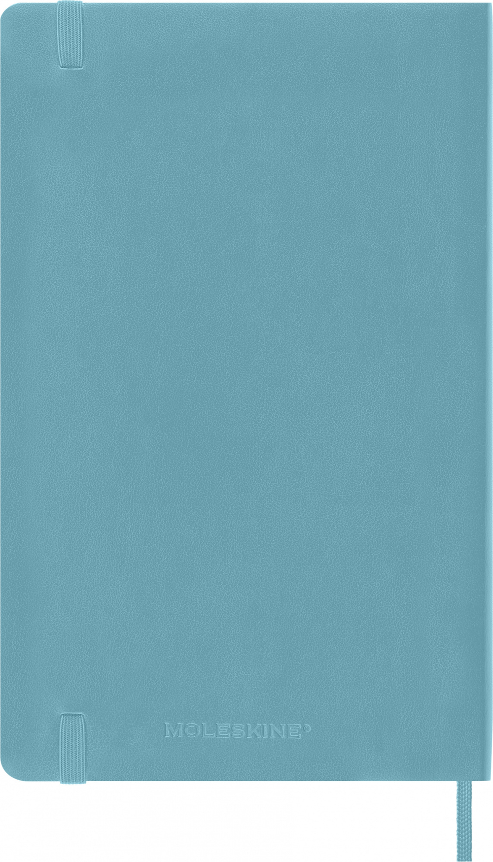 Блокнот Moleskine CLASSIC SOFT Large 130х210мм 192стр. линейка мягкая обложка голубой QP616B35