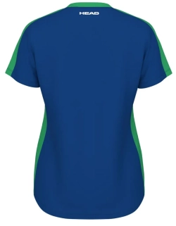 Женская теннисная футболка Head Tie-Break - royal blue