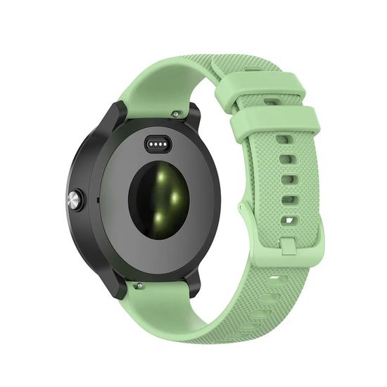 Ремешок 22 мм быстросъемный QuickRelease для Garmin Forerunner 255 / 265 / 745, Venu 2, Vivoactive 4 пряжка в цвет ремешка (Бирюзовый)