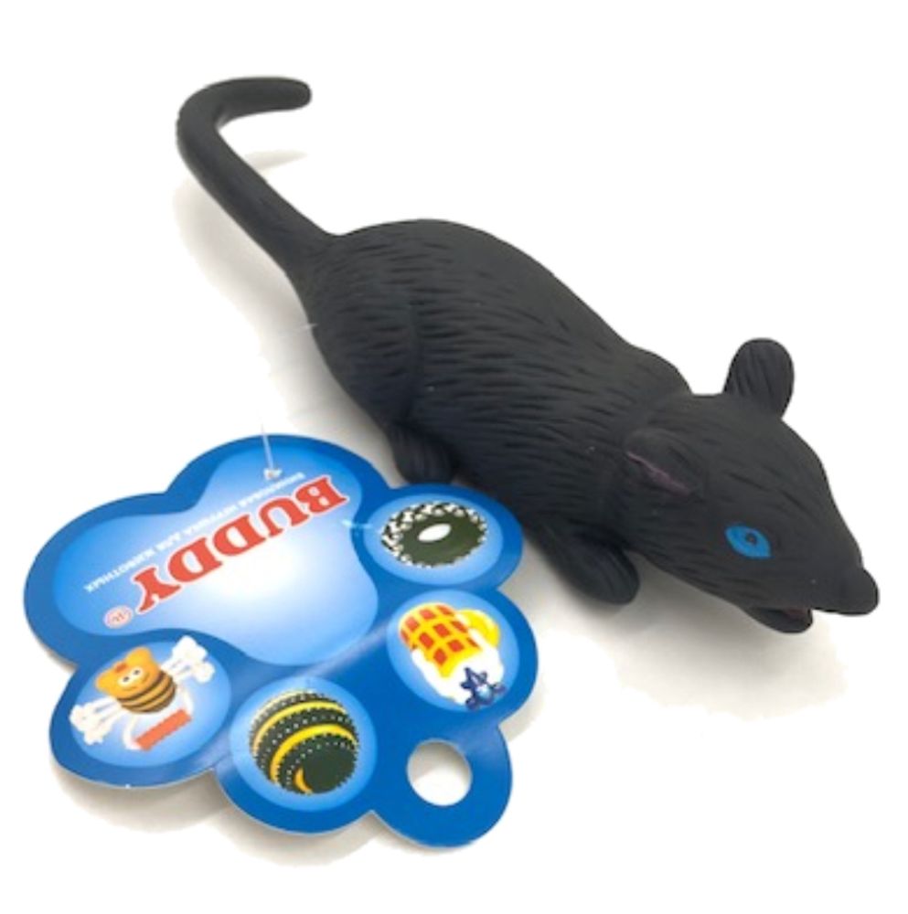 Игрушка BUDDY "Крыса" для собак, винил, 22 см