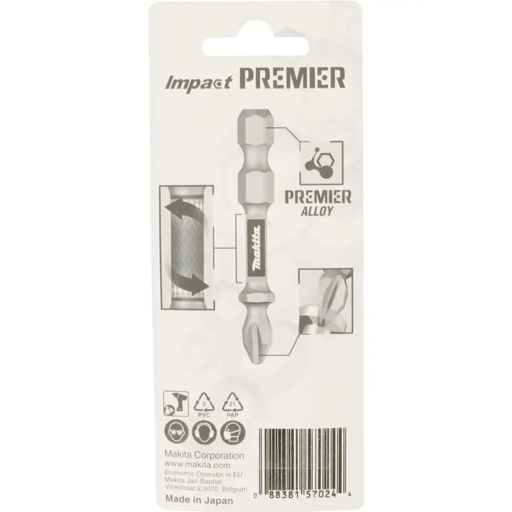 Насадка PH3х50 мм Impact Premier Makita E-03280