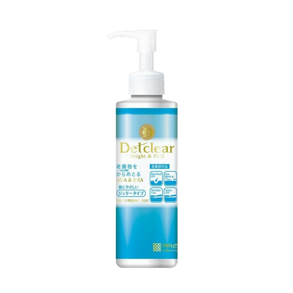 Обновляющий пилинг-гель Meishoku Detclear Bright &amp; Peel AHA &amp; BHA Fruits Peeling Jelly