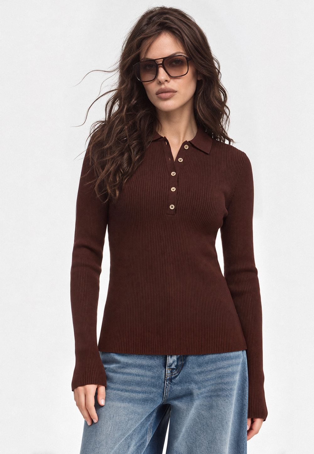 Поло MWCKPOLOBASIC-BROWN