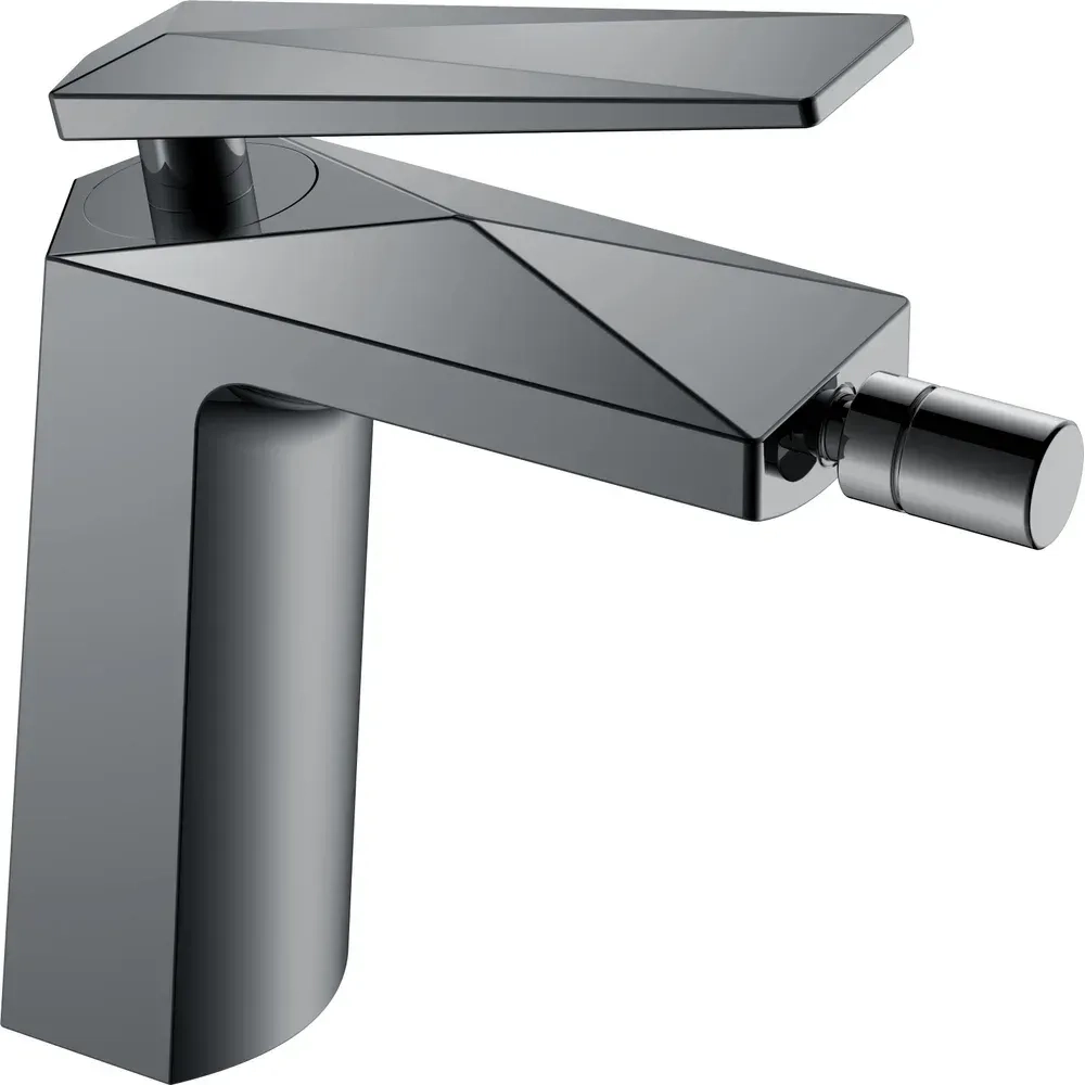 Смеситель для биде Boheme Venturo 376-SGM shine gun metall