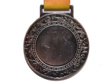 Медаль спортивная с лентой 3 место d - 6,5 см :1903-BL-3