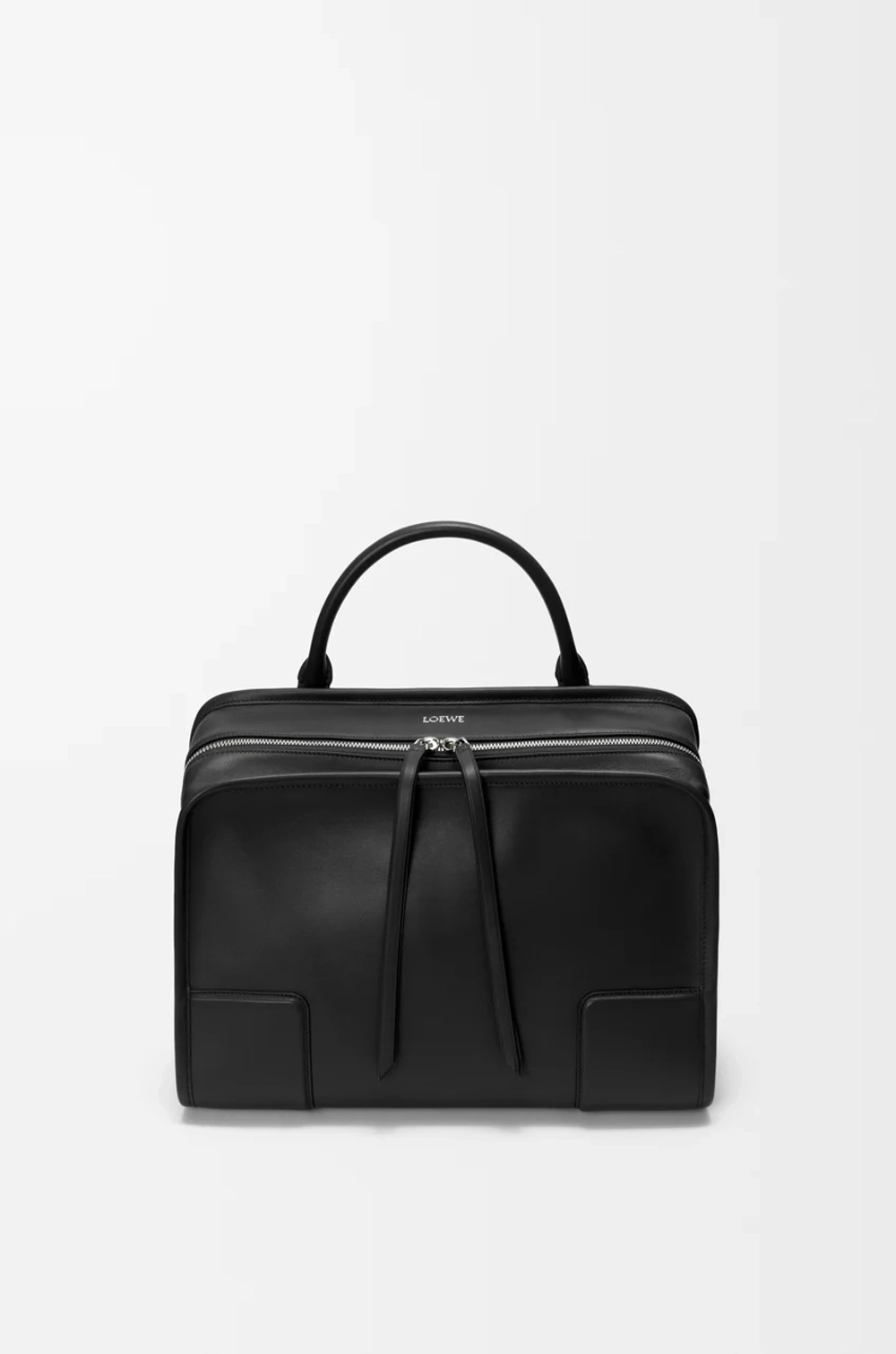 Loewe Большая сумка Amazona 180 из мягкой телячьей кожи, черный