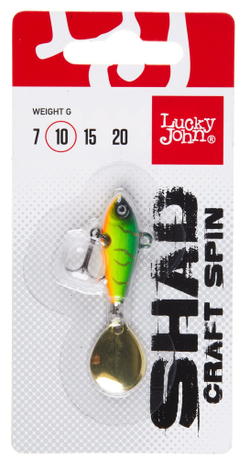 Тейл-спиннер Lucky John SHAD CRAFT SPIN 10г, цвет 003