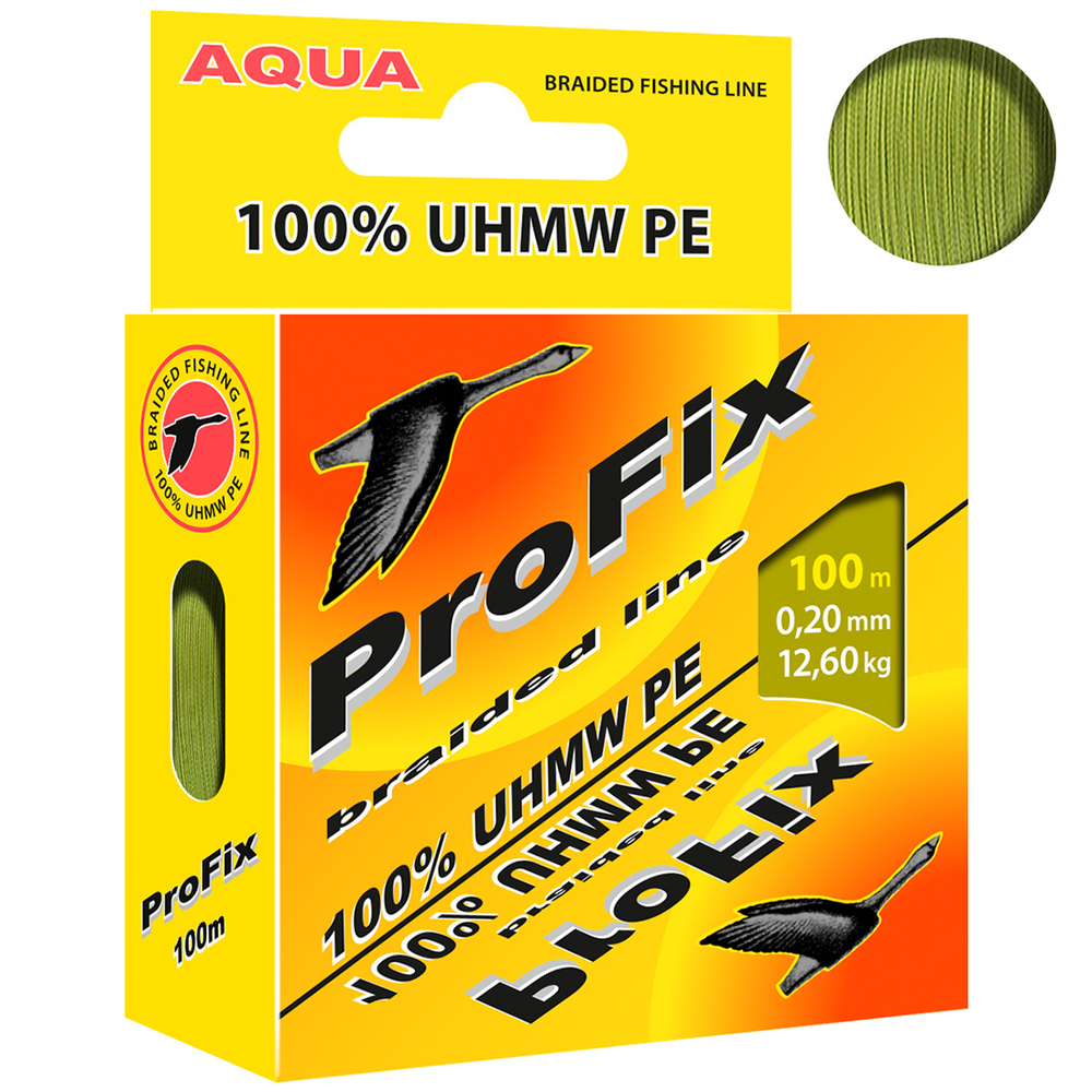 Плетеный шнур для рыбалки ProFix Olive 0,25mm 100m