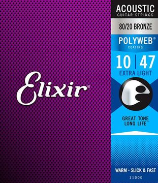 Струны для акустической гитары ELIXIR 11000