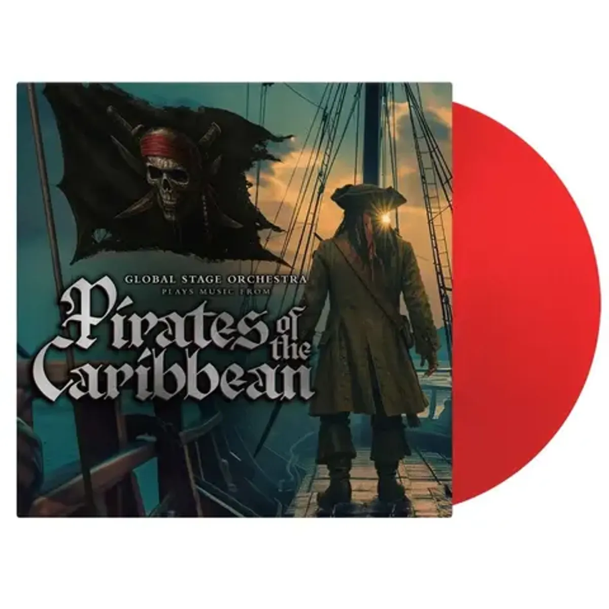 Виниловая пластинка. Global Stage Orchestra - Pirates Of The Caribbean (Red Transparent Vinyl)