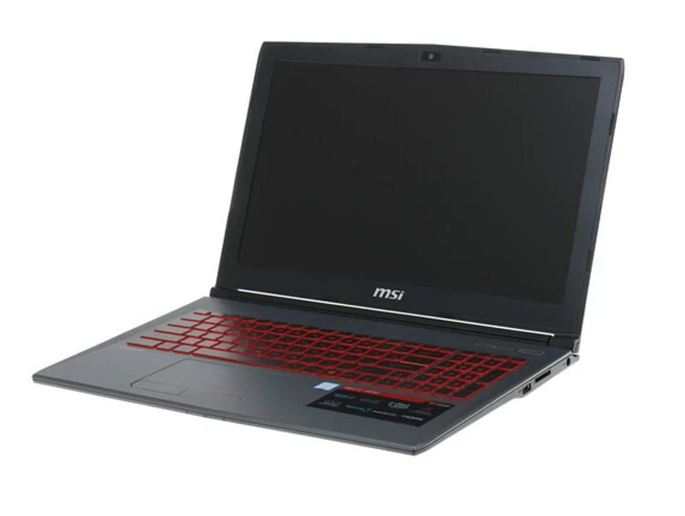 15.6` Ноутбук MSI MS-16J9 (1920x1080, Intel Core i7-7700HQ, RAM 8ГБ, SSD 128ГБ, Nvidia GeForce GTX 1050, Windows 10 Pro)