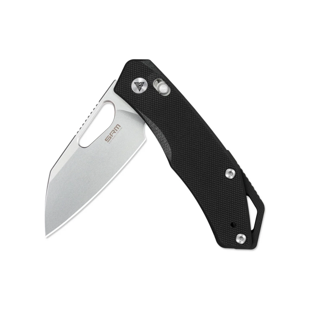 Нож складной SRM 261M-GB Cub Beadblast (154CM, Black G10)