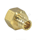 Муфта для PE-X труб радиальная латунь Дн 16х1/2" ВР GX109 Giacomini GX109Y033
